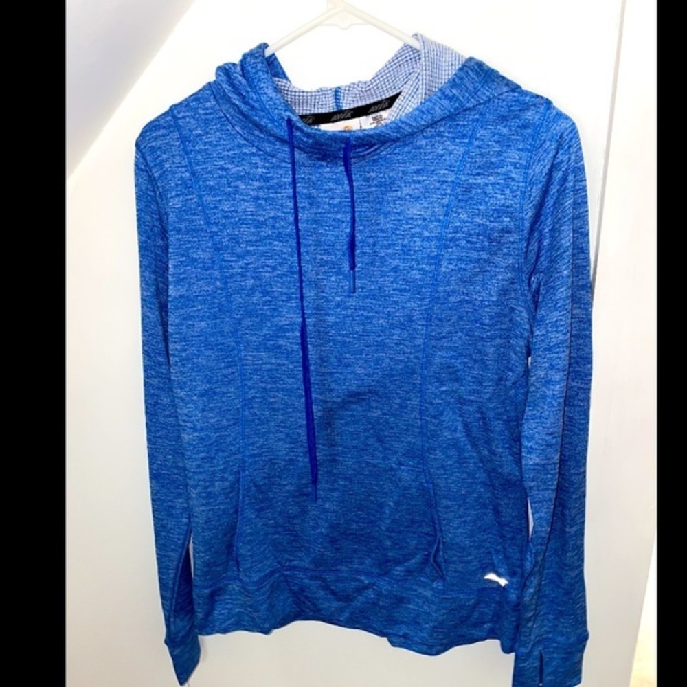 Blue Avia Thin Hoodie